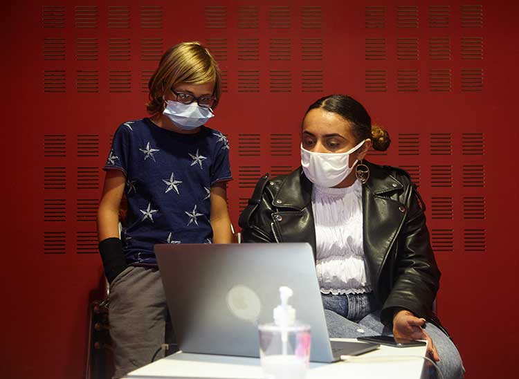 Photo portes ouverts ateliers Kids Hip hop 2021