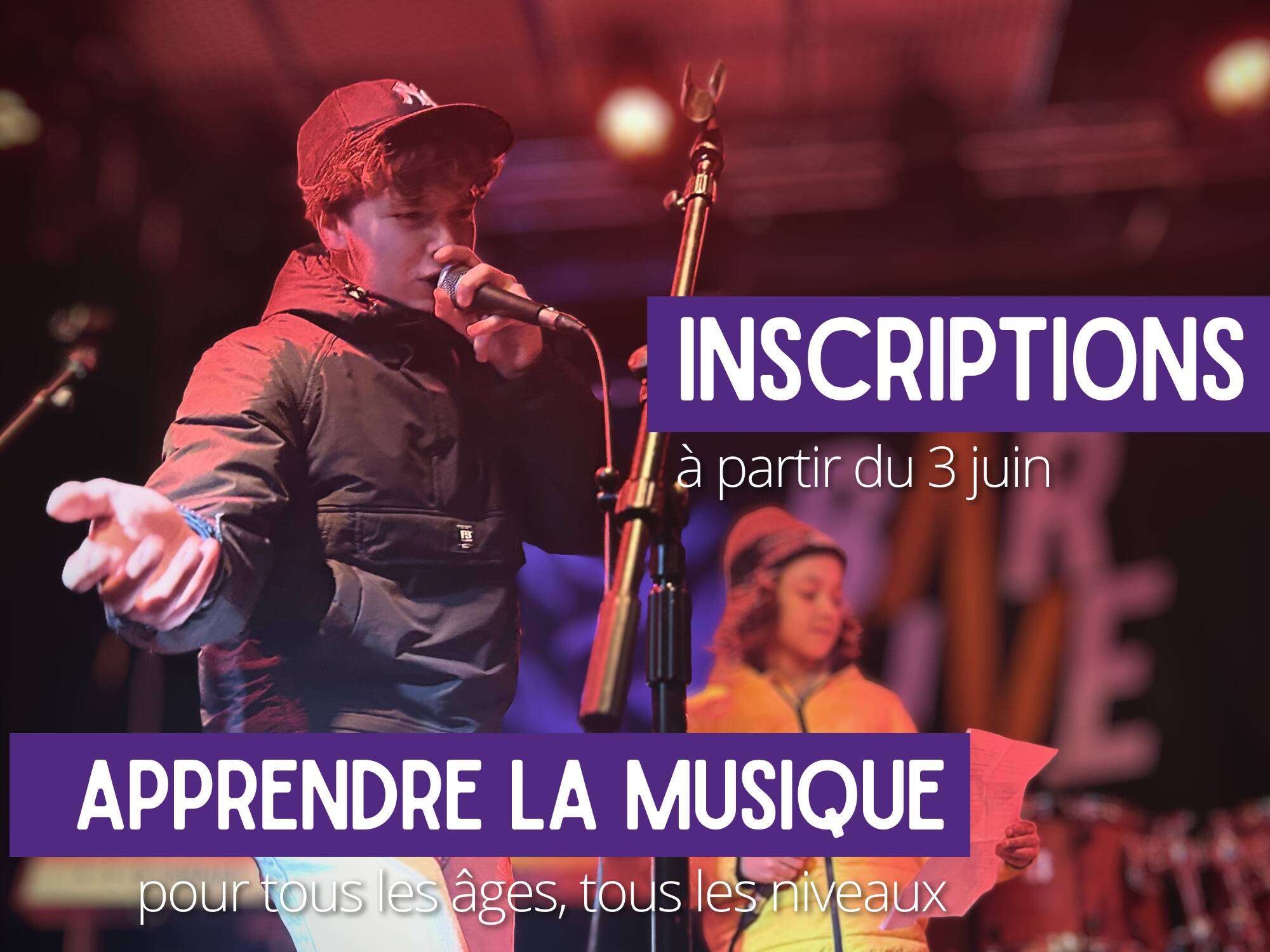 Cours de musique, actions culturelles : top départ pour les inscription !